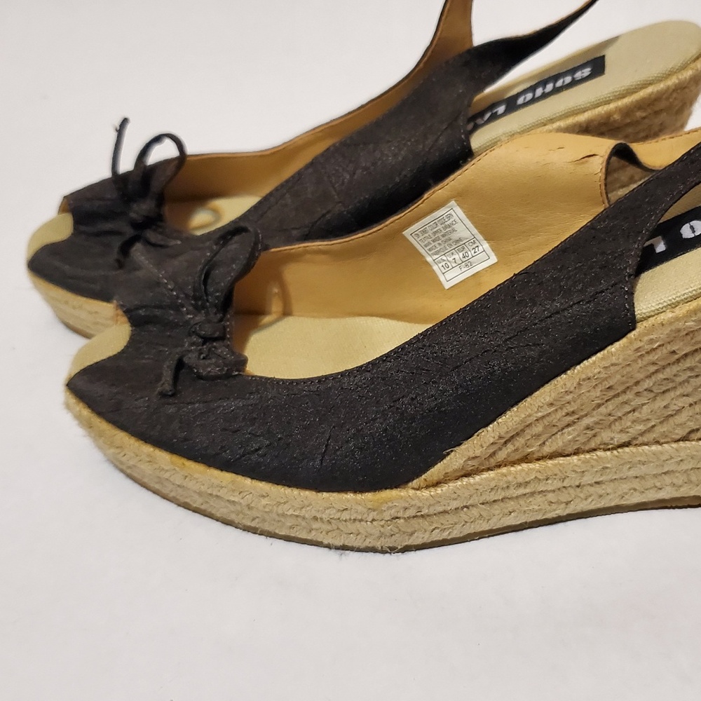 Soho Lab Wedge Sandals - Picture 5 of 5